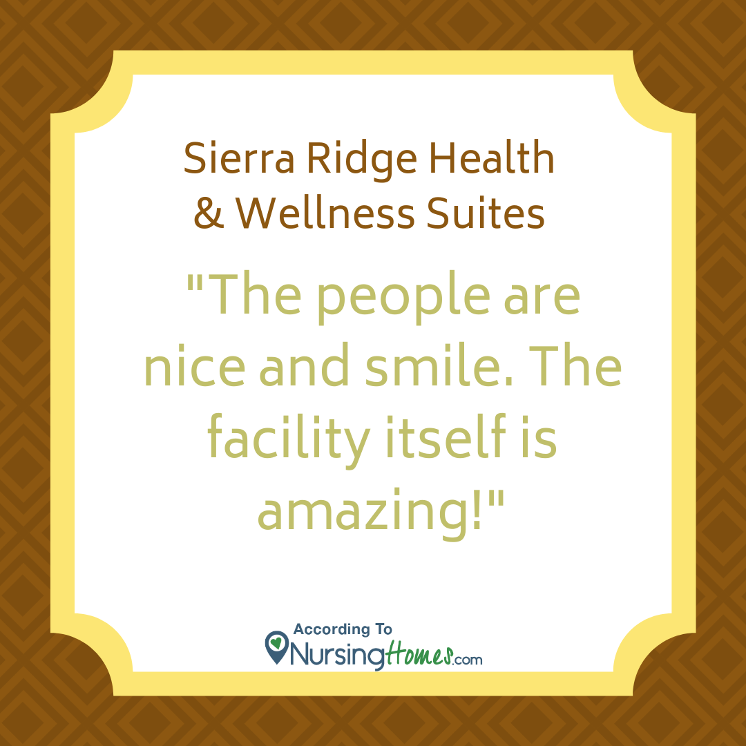 sierra ridge health and wellness
